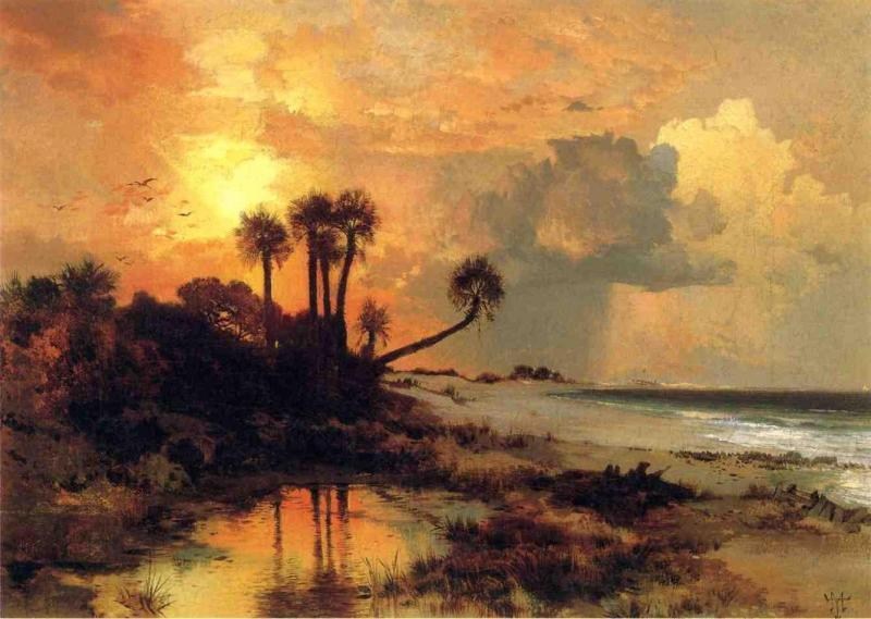 Thomas Moran Fort George Island